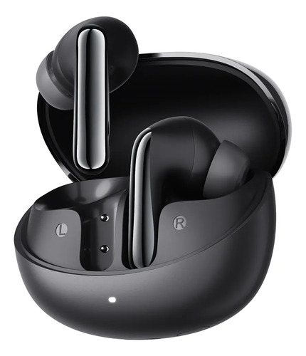 Fone Bluetooth QCY MeloBuds N60 ANC 5 Microfones 9 horas de Bateria Cor Preto