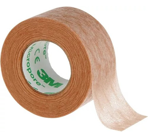 6 Cinta Color Piel 1533 Micropore 3m 2.5cm Beige