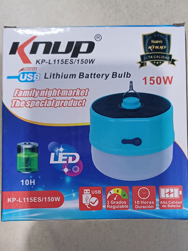 Foco Recargable Knup De 150w