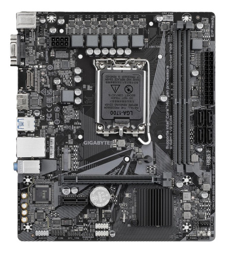 Tarjeta Madre Gigabyte B760m K V2 Ddr4 Lga 1700 M-atx 2x
