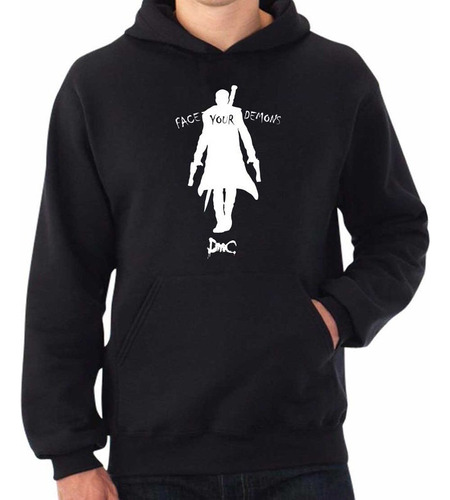 Buzo Canguro Devil May Cry Hoodie Calidad Premium