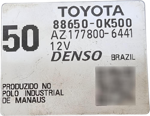 Módulo Ar Condicionado Hilux Srx Srv 2017 88650-ok500 Orig (Usado)
