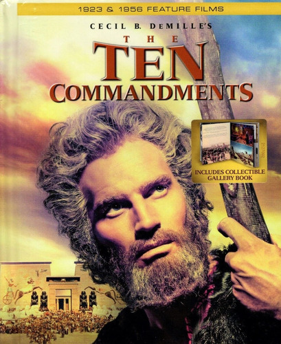 Blu-ray The Ten Commandments / Los 10 Mandamientos Digibook (1923 Y 1956)