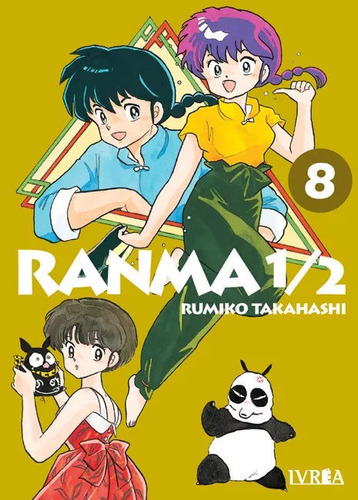 Ranma 1/2 Vol. 08, De Rumiko Takahashi. Editorial Ivrea, Tapa Blanda En Español, 2023