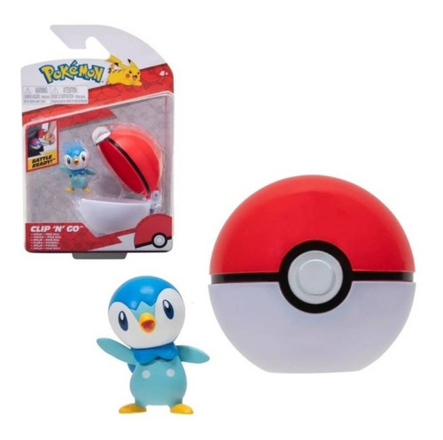 Figura Pokemon Poke Ball Piplup