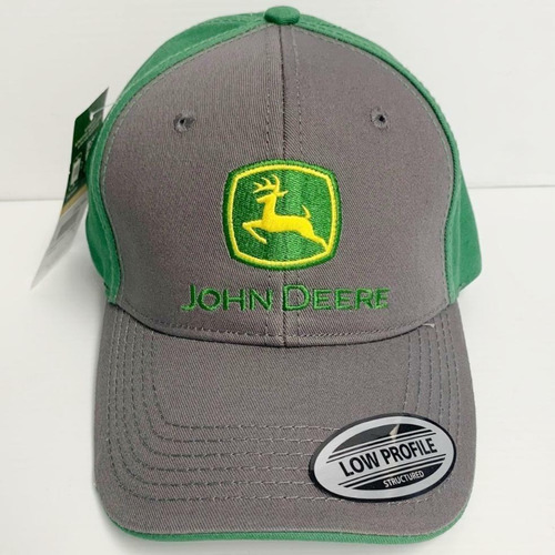 Gorra John Deere Licensed Gray And Green - A Pedido_exkarg