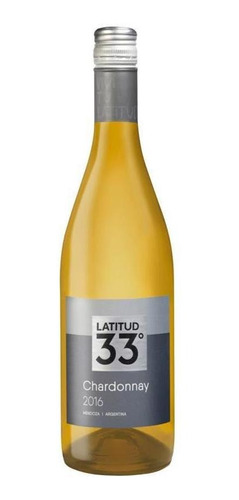 Vino Latitud 33 Chardonnay Blanco 750ml Chardon Fullescabio