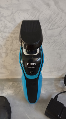 Afeitadora Philips Aquatouch S5050 Turquesa Negra 220v Leer Azul (Usado)