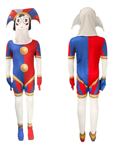 Css Lindo Disfraz Pomni Cosplay Circus Digital Amazing The