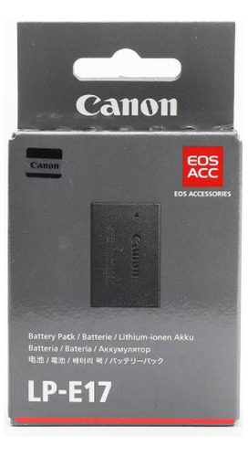 Batería Recargable Canon Lp-e17 1040mah 