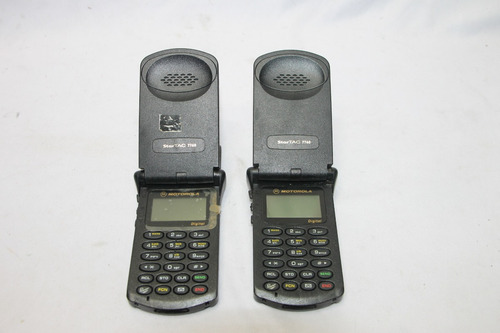 Lote 2 Aparelhos Antigo Motorola Startac 7760 Para Decoração