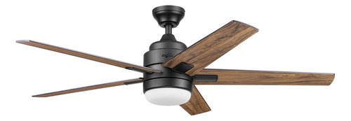 Ventilador De Techo Led Coolfan Barat De 52'' Control Remoto Diámetro 52
