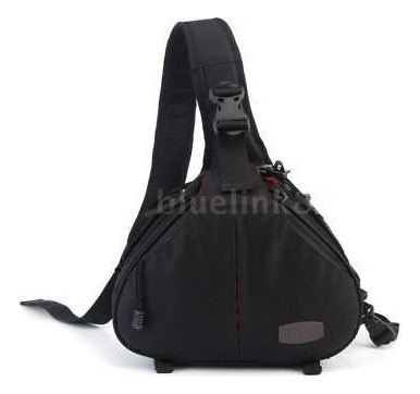 Caden Dslr Cámara Bolsa Caso Messenger Bandolera Para Nikon