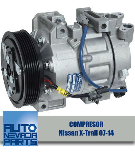 Compresor De A/c Nissan X-trail Del 2007 Al 2014.