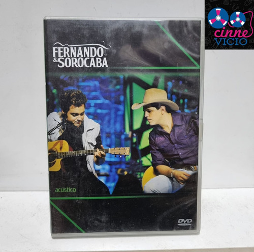 Dvd - Fernando E Sorocaba - Acústico