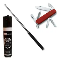 Comprar Baston Retractil Defensa Personal Police Cromo 60 Cm