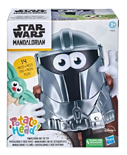 Cara De Papa El Mandalorian Star Wars  +  Bebe Yoda Hasbro