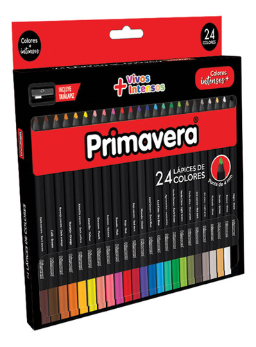 Colores Black Primavera X 24