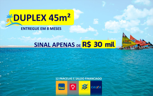 Imagem 1 de 14 de Duplex Com Vista Mar | Financiamento | Entrega Em 6 Meses