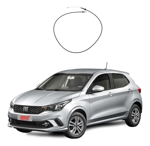 Cabo Abertura Capo Fiat Argo Cronos 2017 2018 Diante S/alava