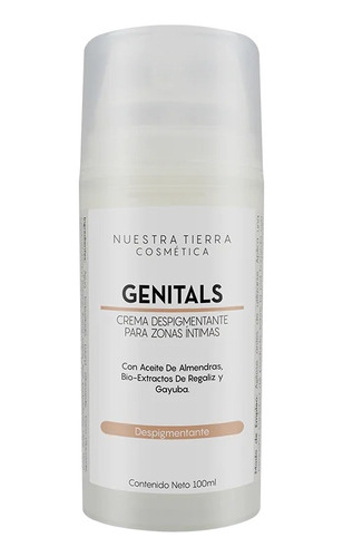 Crema Despigmentante Para Zonas Intimas Con Arbutina 100ml