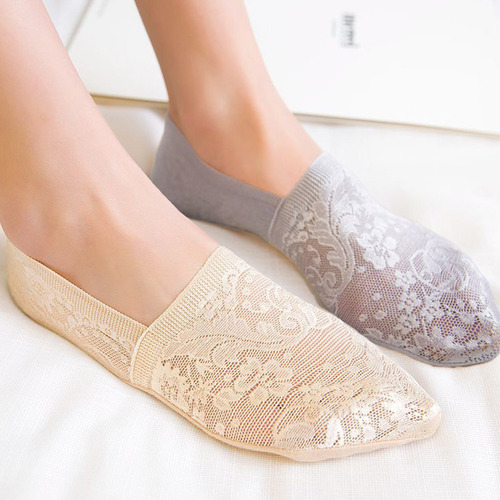 10 Pares Invisibles Encaje Protector Pies Calcetines