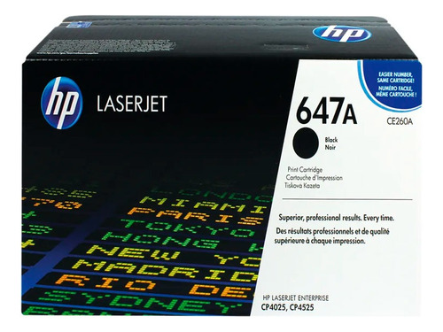 Toner Hp Ce260a (647a) 8500 Páginas | Original