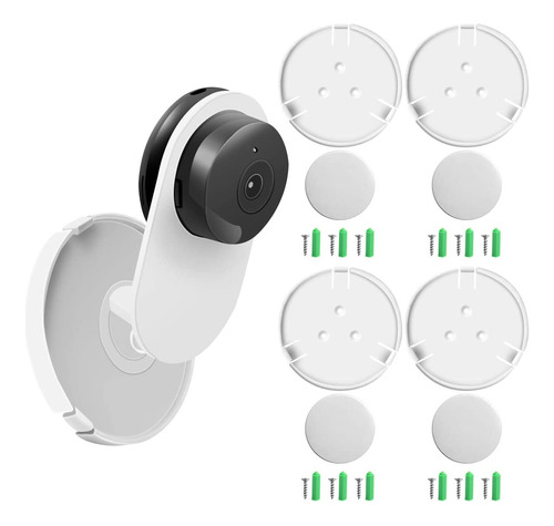 Soporte De Pared Para Camara Yi Home  Paquete De 4  Compati