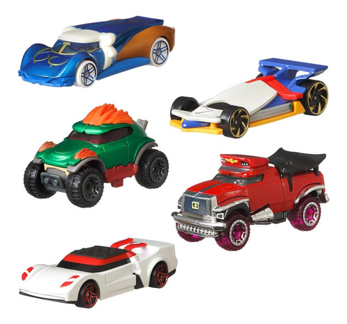 Hot Wheels Street Fighter Serie 5 Pzas Street Fighter Nuevos