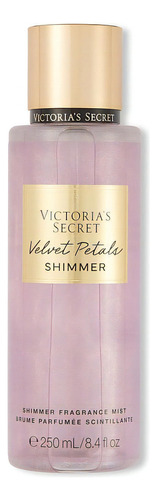 Unidade de loção Victoria Secret Body Mist Velvet Petals Shimmer, volume 250 ml