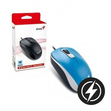 Mouse Genius Dx-110 Usb Azul | Linz