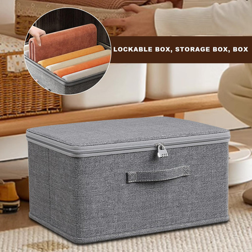Caja De Almacenamiento Con Bloqueo Cuadro De Almacenamiento