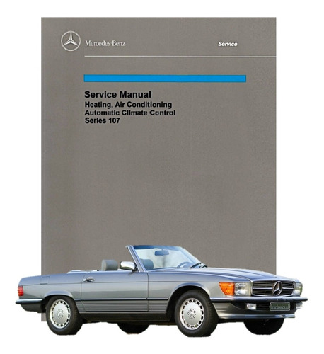 Manual Aire Acondicionado Climatización Mercedes Benz W107