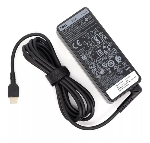 Cargador Dell Latitude 14-5495 5310 Venue Pro 8-5855 Usb C