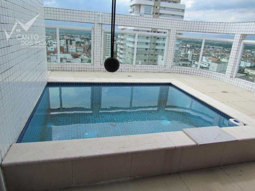 Imagem 7 de 29 de Cobertura Com 3 Dorms, Guilhermina, Praia Grande - R$ 1.350.000,00, 200m² - Codigo: 45 - V45
