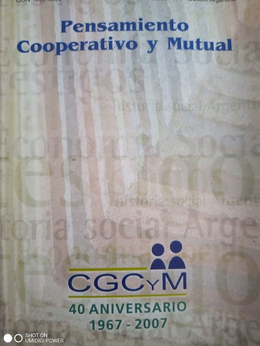 Pensamiento Cooperativo Y Mutual - Cgcym - Fedecoopar