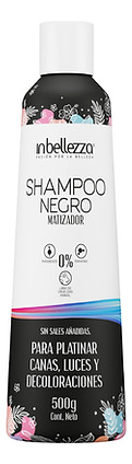 Shampoo Matizador Negro Inbellezza 120 Ml Piel Grasa