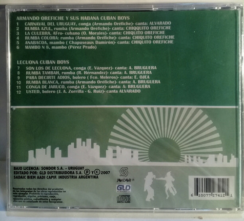 Cd Armando Orefiche-lecouna (carnaval Del Uruguay Vol 2)