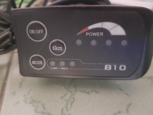 Kit Motor Hub Brushless Bicicleta Electrica Trasero 350w Plateado (Usado)