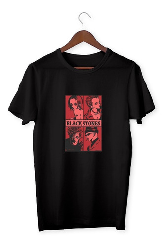 Remera Algodón Black Stones - Nana - Anime Retro Aesthetic