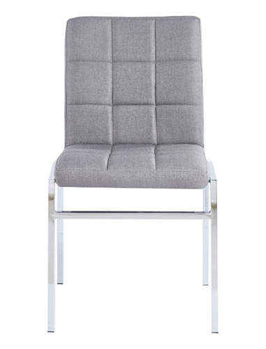 Silla Cromada Dumbo Lino Sillas Ergonomica Moderna Grupo Sl