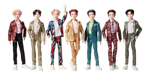 Muñecos Bts Mattel Original Kpop Bt21/ Coleccion Completa 7