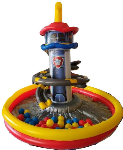 Paw Patrol Torre De Juegos Con 50 Pelotas Jakks Pacific