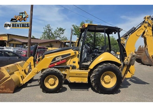 Retroexcavadora Caterpillar 420 E 2006 4x4 Con Ext 4739 Hrs