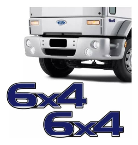 Emblemas 6x4 Para Ford Cargo