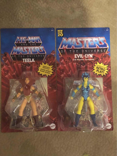 Teela Y Evil Lyn He Man Origins Mattel (Usado)