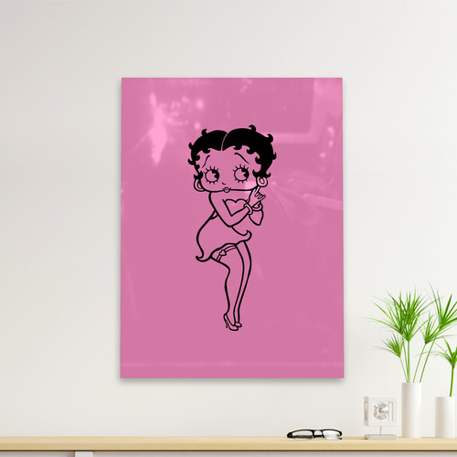 Cuadro Deco Betty Boop (d0168 Boleto.store)