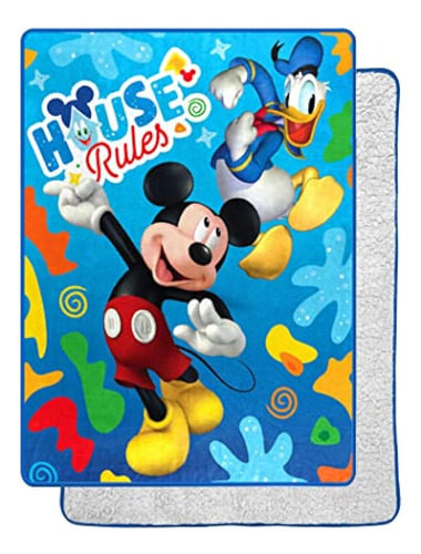 Northwest Mickey Mouse Buddies Rule Manta Extragrande Con Ta