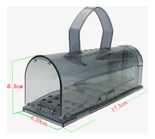 Heaimo Trampas Para Ratas Ratones Efectivas Automática 2pcs