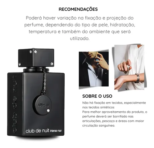 Perfume Árabe Club De Nuit Intense Edt 105ml Com Nf Lipx miniatura 3